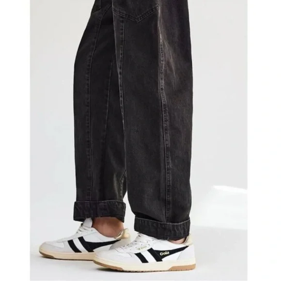 Free People High Roller Jumpsuit In Mineral Black Utility Suit Jumpsuit-kk23 - Picture 4 of 10